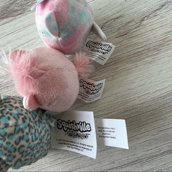 Blind Bag Squishville Mini Squishmallows! Unicorn Cat, Blue Leopard, Pegasus! - Picture 8 of 8